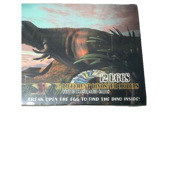 Dino Egg Dig Kit - Discover 12 Different Dinos, Dinosaur Eggs Excavation Kit - Picture 7 of 8